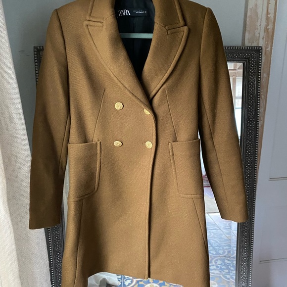 Zara wool blend coat - Picture 8 of 15